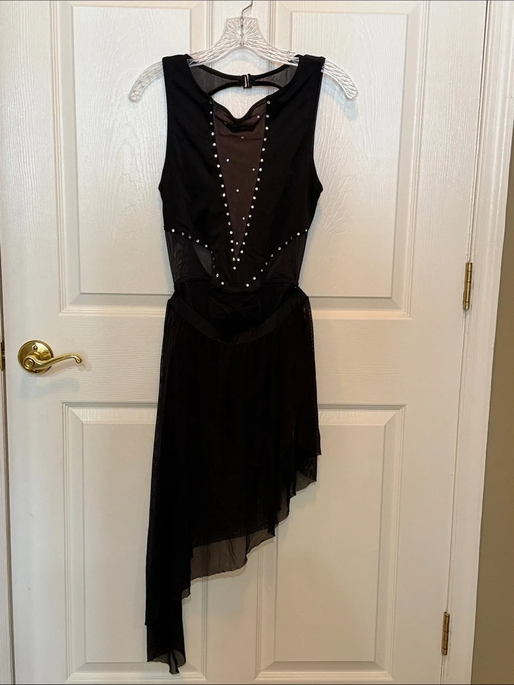 black draped dresses NECK MERMAID GOWN IN LACE AND VELVET CREPE | CULT MIA Band:Small gathered side slit skirt celadon Colour Black White And